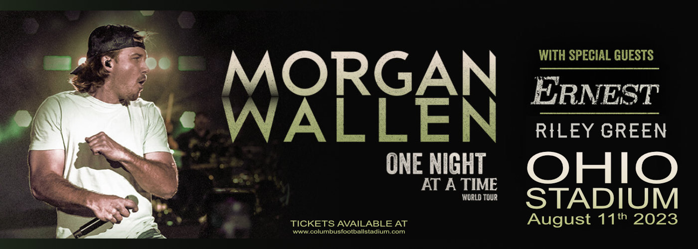 Morgan Wallen, Ernest & Riley Green at Ohio Stadium tickets Morgan Wallen, Ernest & Riley Green at Ohio Stadium
