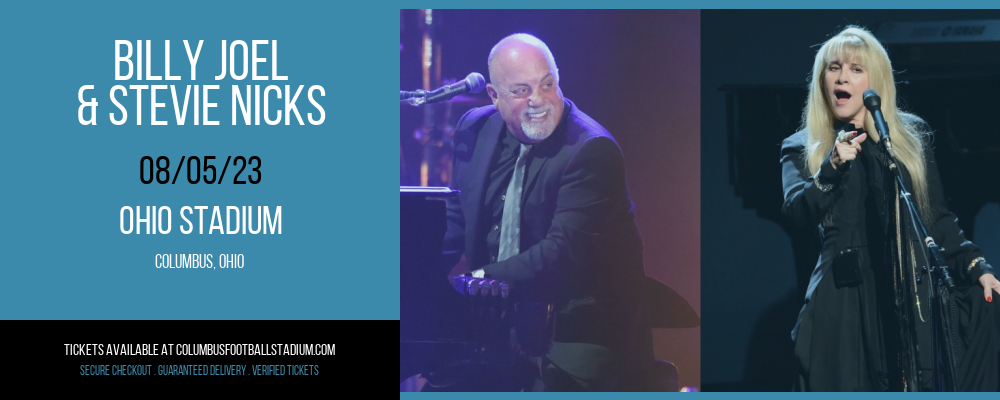 Billy Joel & Stevie Nicks at Ohio Stadium tickets Billy Joel & Stevie Nicks at Ohio Stadium