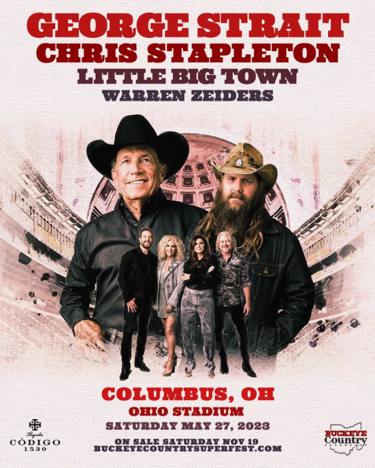 Buckeye Country Superfest: George Strait & Chris Stapelton at Ohio Stadium